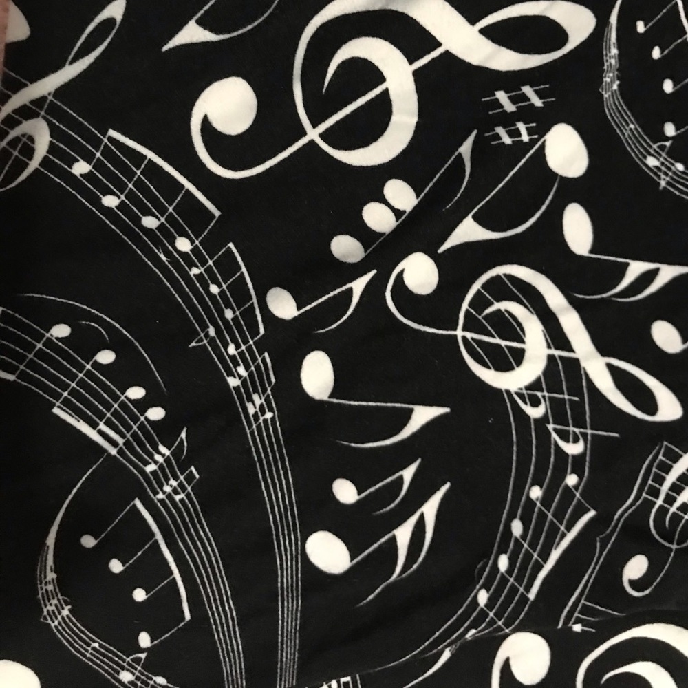 Music note leggings
